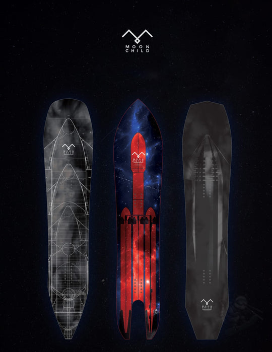 Moonchild works with SpaceX staff on special 'Mars' edition snowboard
